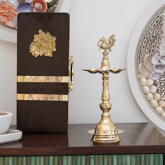 BRASS LAMP - GOLDEN GRACE