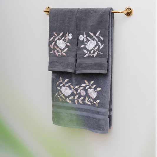 BATH TOWEL - ROSE GARDEN
