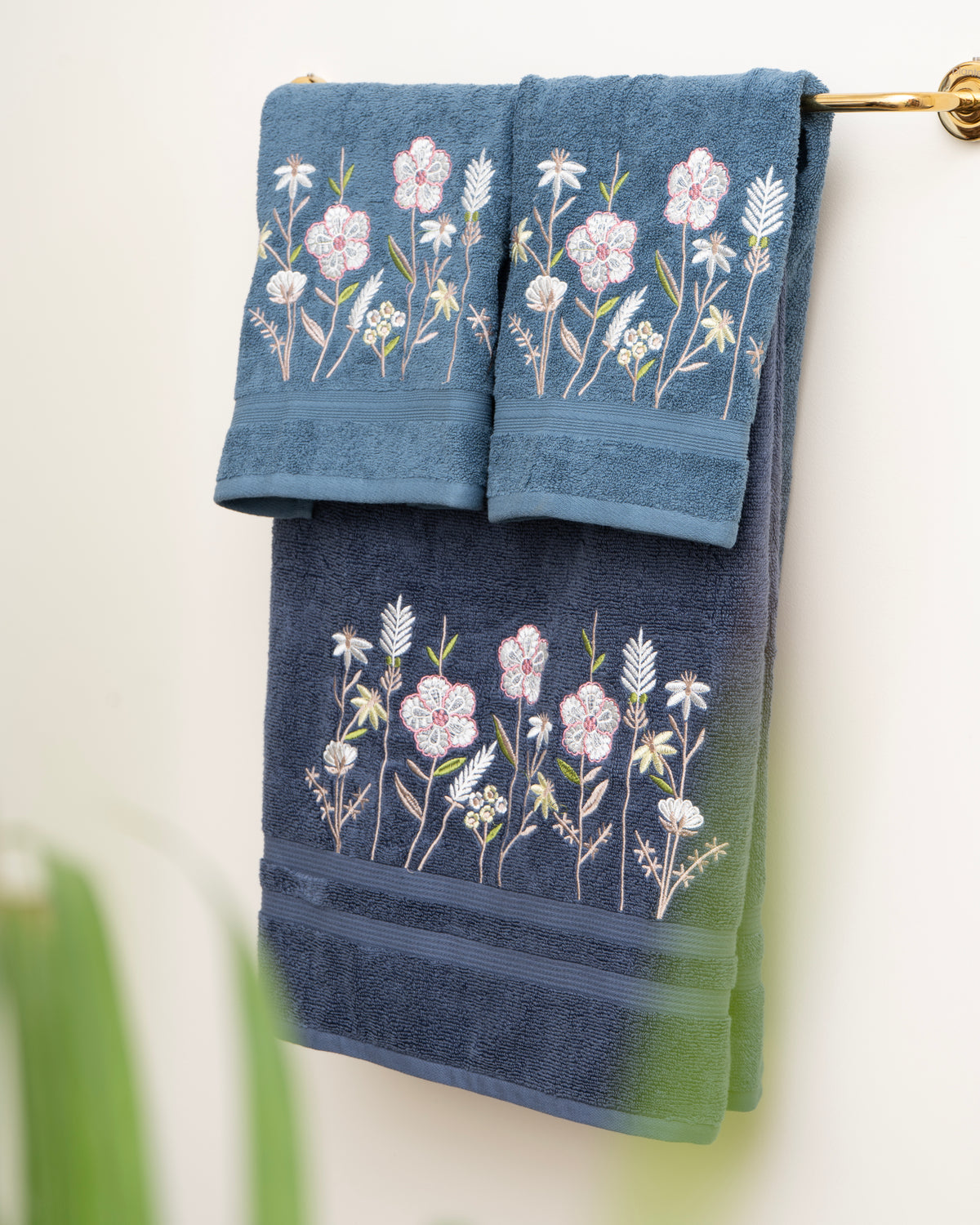 Cotton Bath & Hand Towels Set