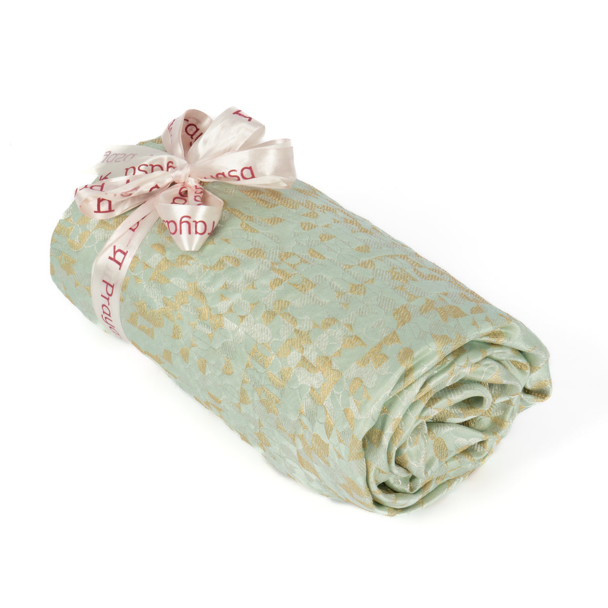 Mint Green Pure Silk Fabric