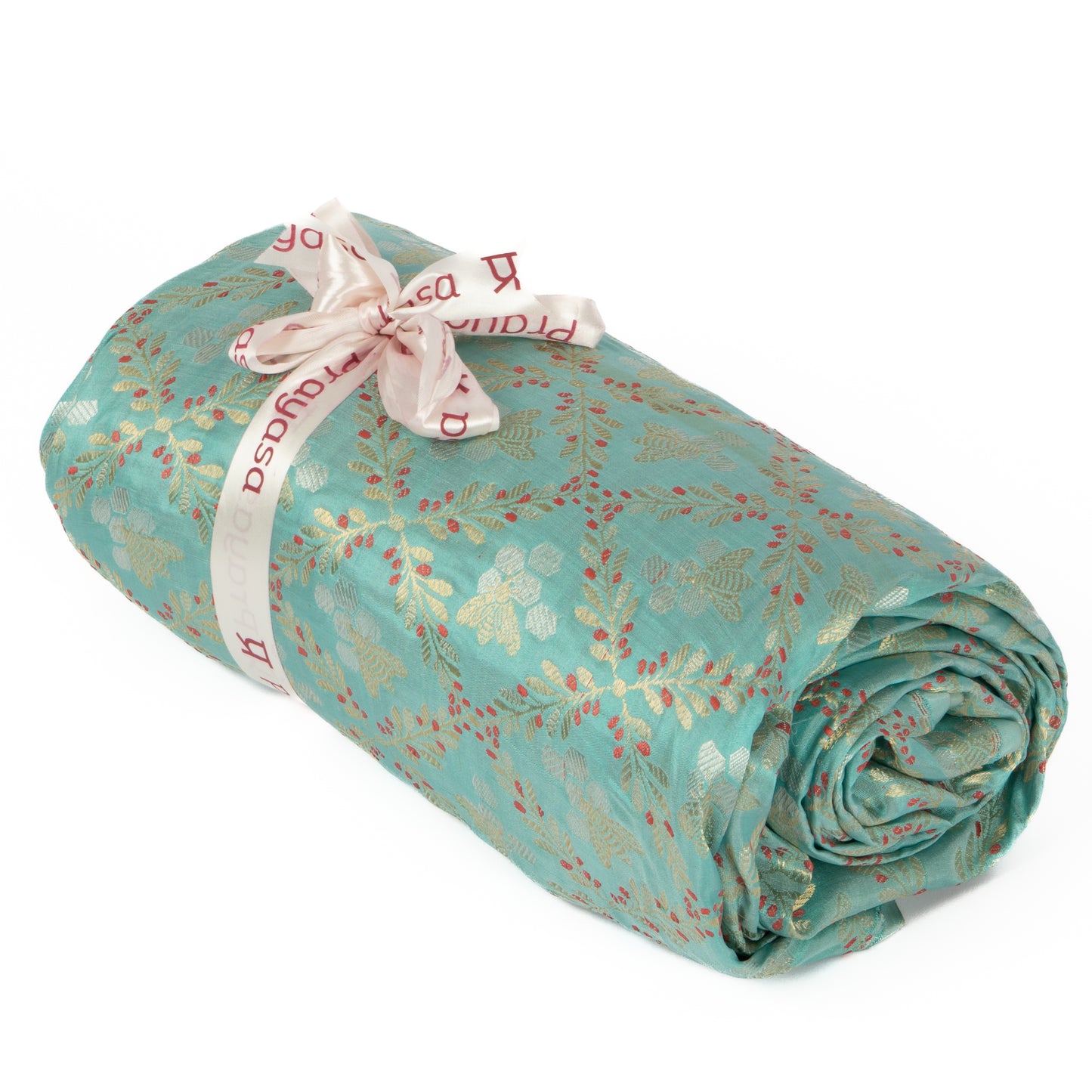 Handloom Silk Fabric Roll: 7 Yards, Sustainable Fashion