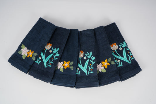 HAND TOWEL SET - FLORAL HARMONY