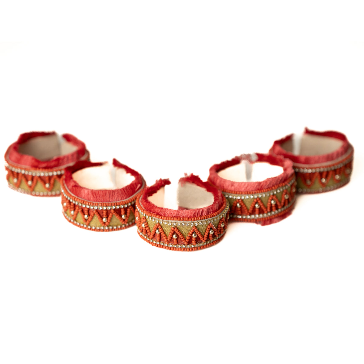 Red color wristband