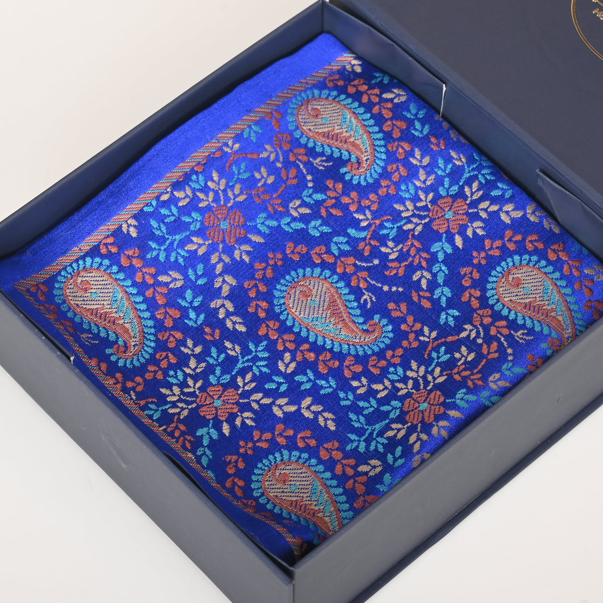 Persian Design Silk Pocket Square