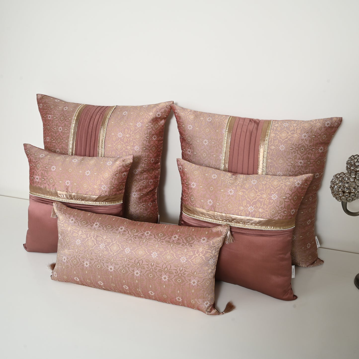 BED SETS / SOFA CUSHIONS - CUSHION COVER | SILK BROCADE