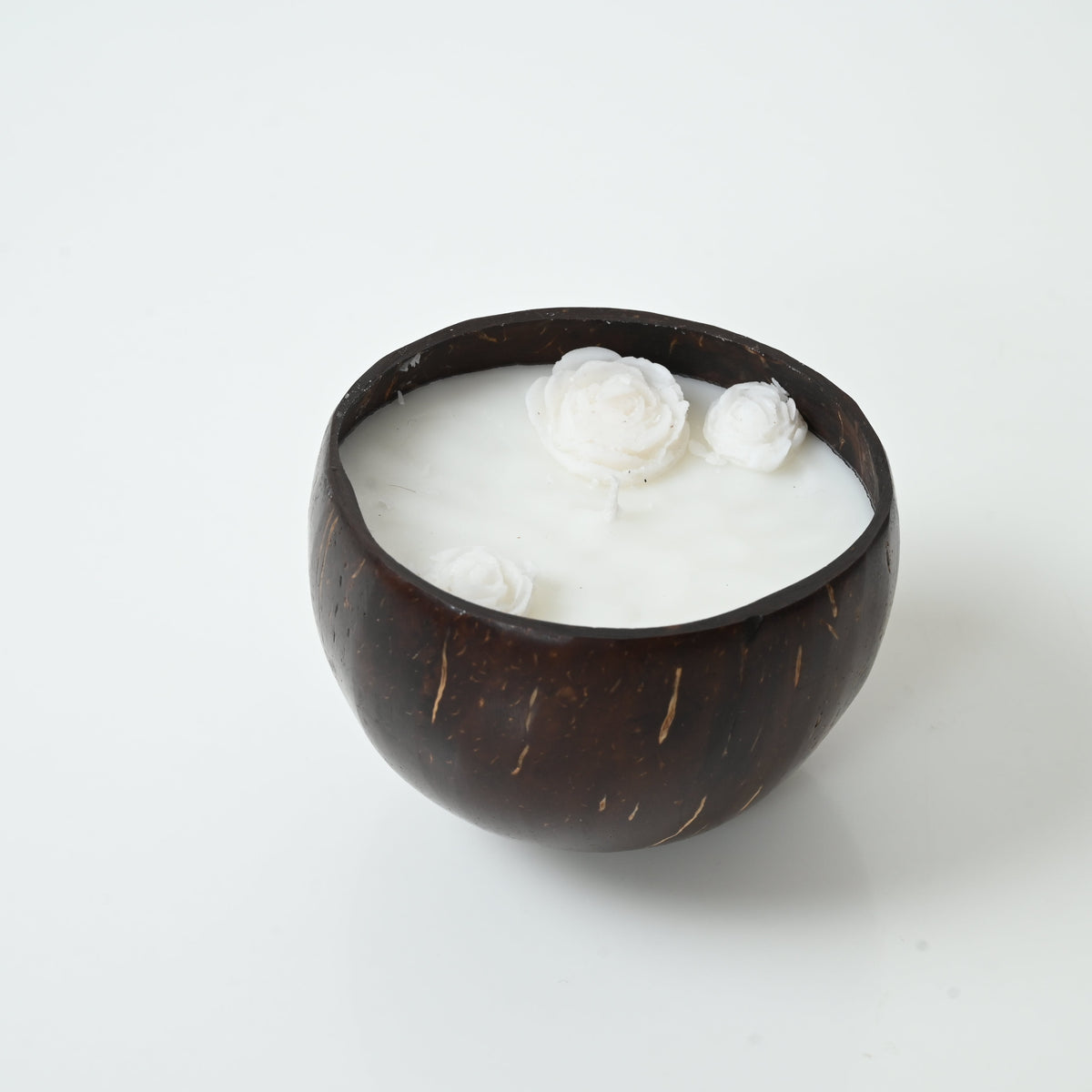 Coconut Shell Assorted Candle's Set