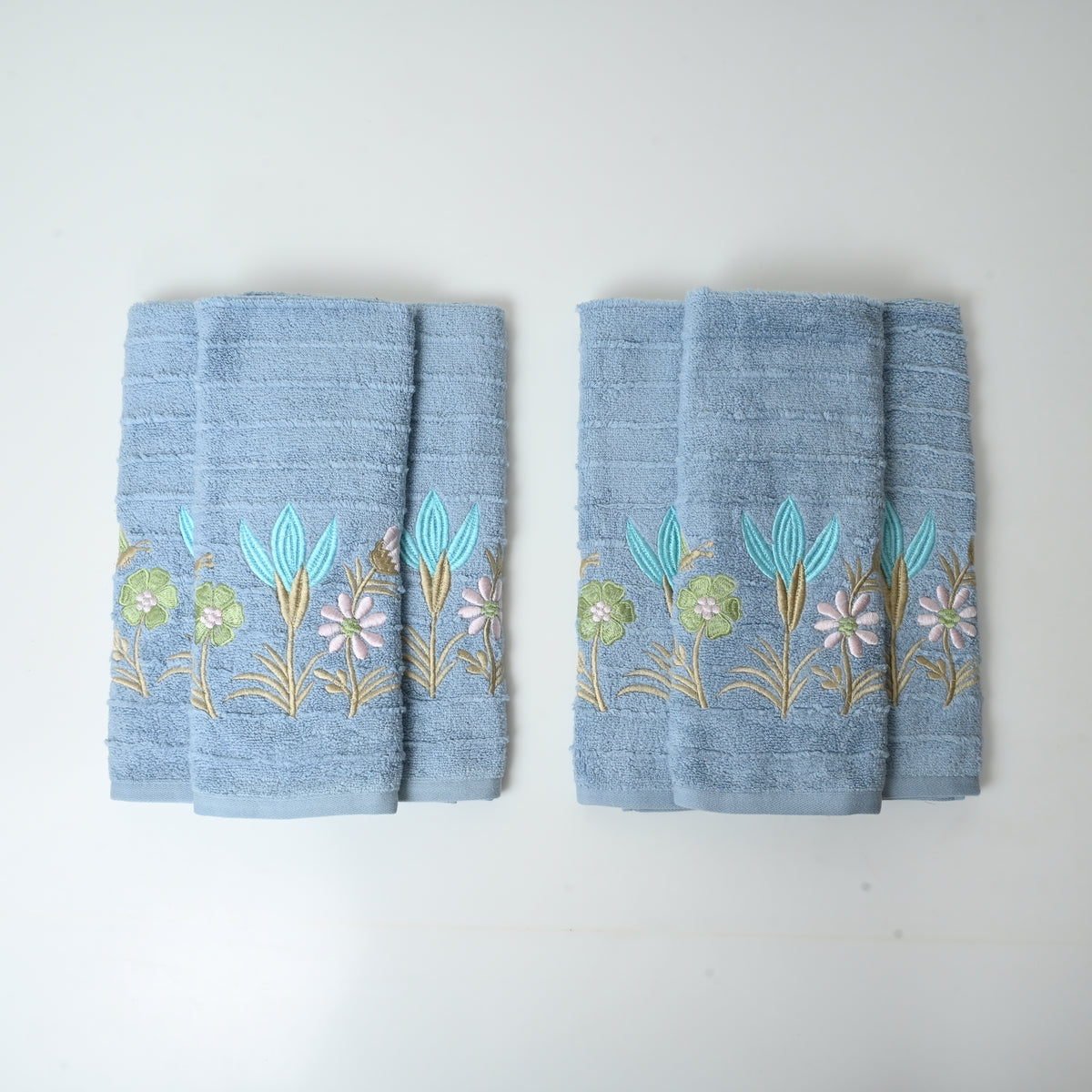 Tulip Garden Cotton Hand Towel Set