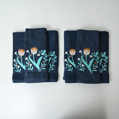 HAND TOWEL SET OF 6 | MONSOON VIBES