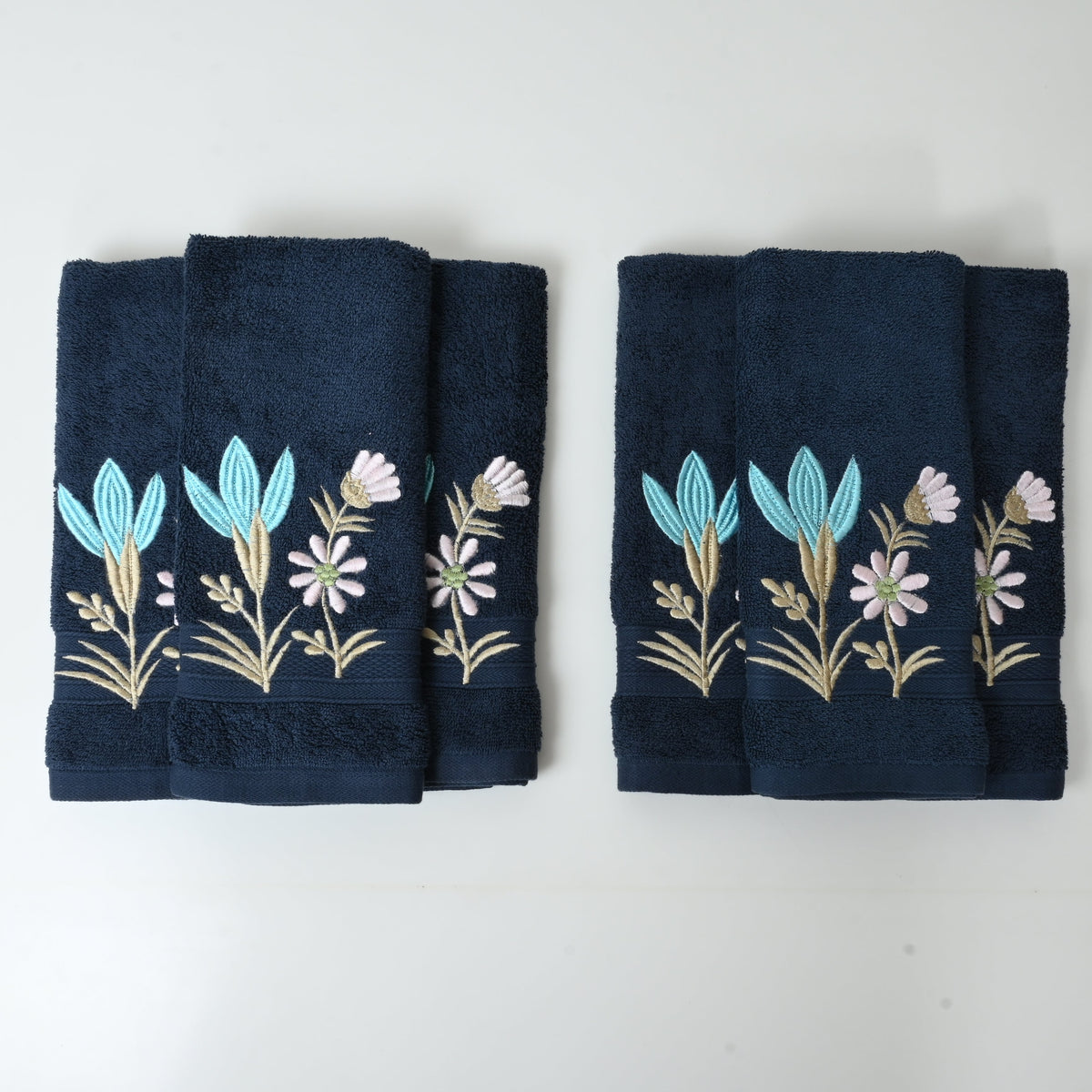 Tulip Garden Cotton Hand Towel Set