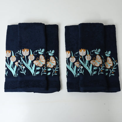 HAND TOWEL SET OF 6 | MONSOON VIBES