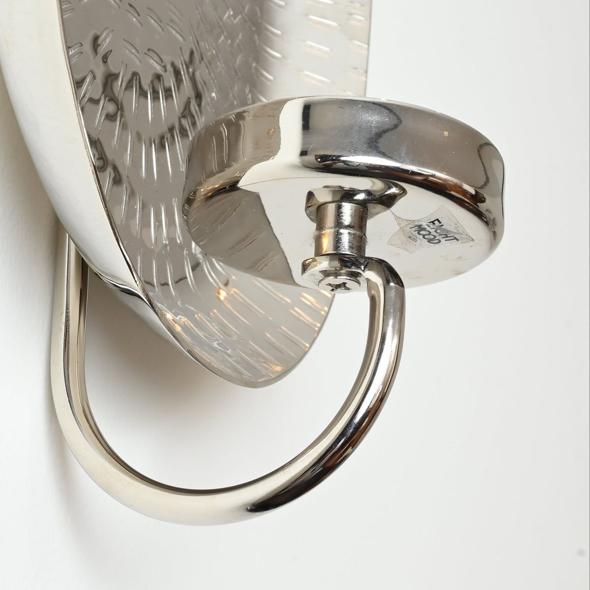 Silver Wall Candle Holder