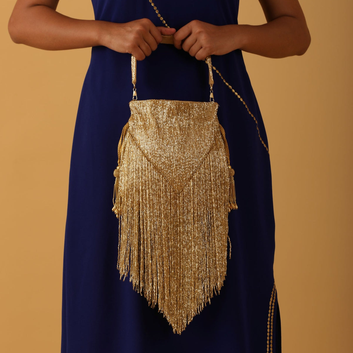 Golden Aura Potli Bag