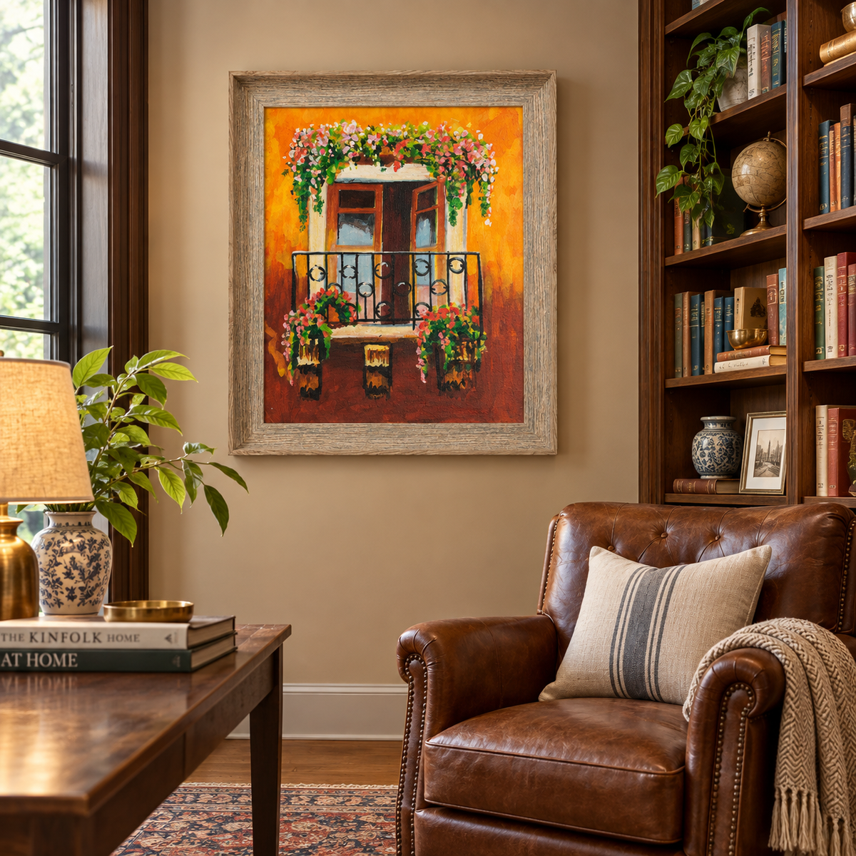 Goan Portuguese Balcao Painting