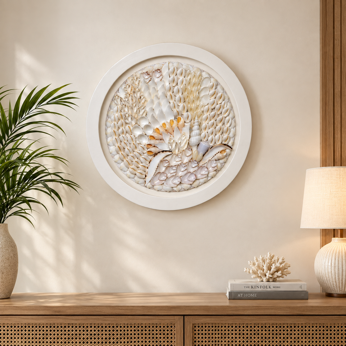 Ocean Whispers Shell Wall Art