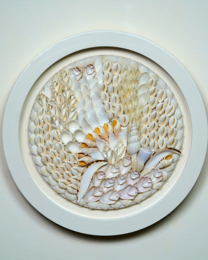 SHELL WALL ART SMALL - OCEAN WHISPERS