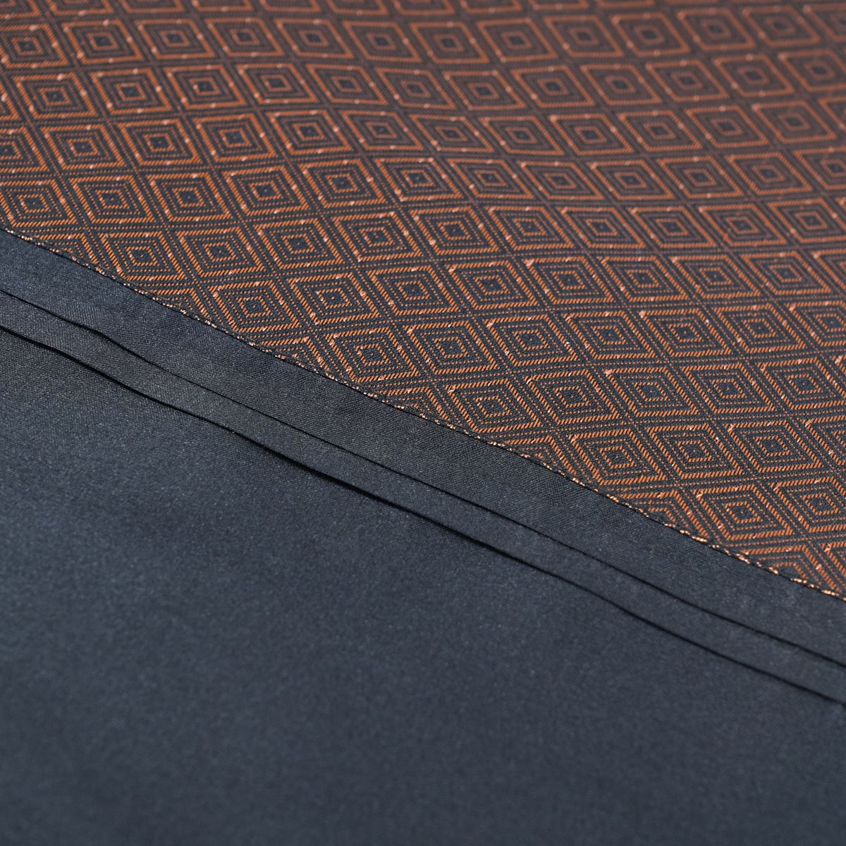 Black Silk Table Runner