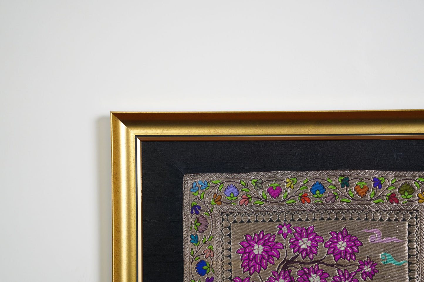 SILK TAPESTRY - RADHA ON A SWING