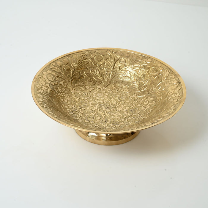 Handcrafted Classic Vintage Brass Bowl –  Decorative & Utility Bowl