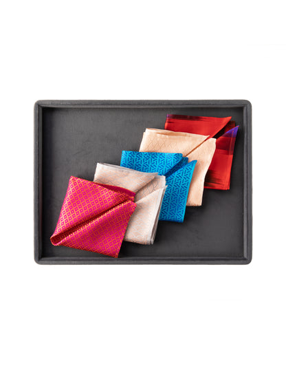 POCKET SQUARE SET OF 5
