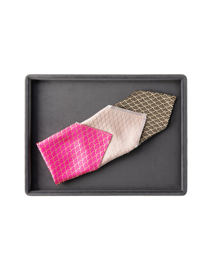 POCKET SQUARE SET OF 3