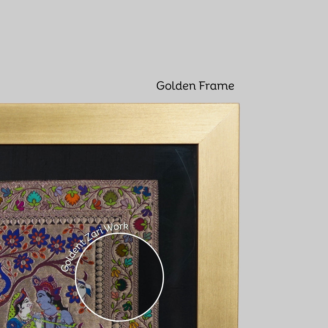 Golden Zari Art work