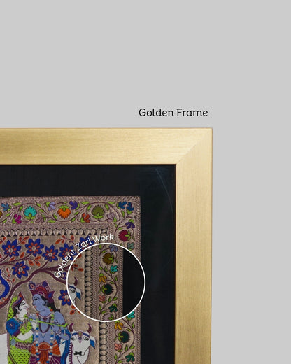 Golden Zari Art work