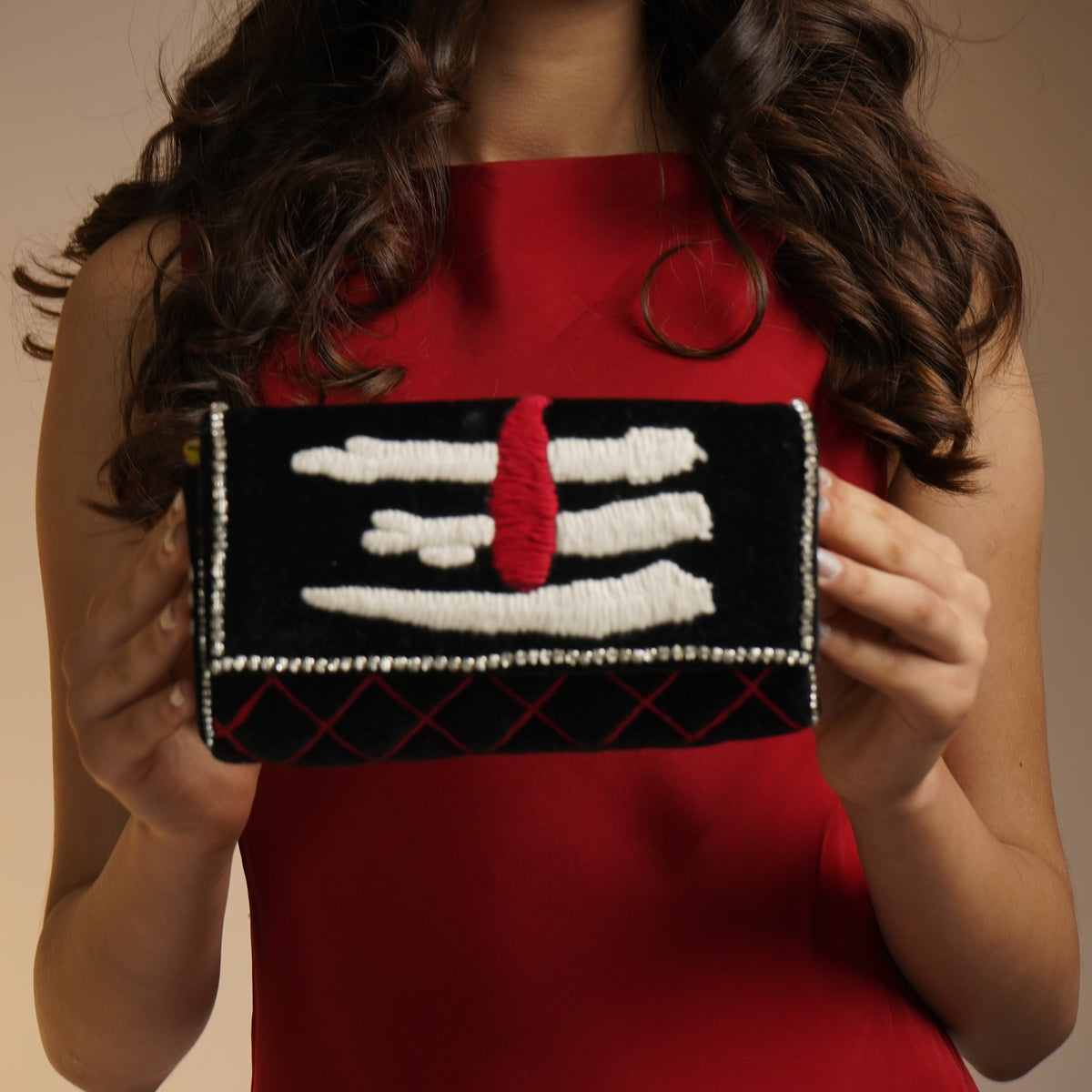 Black Shiva Clutch