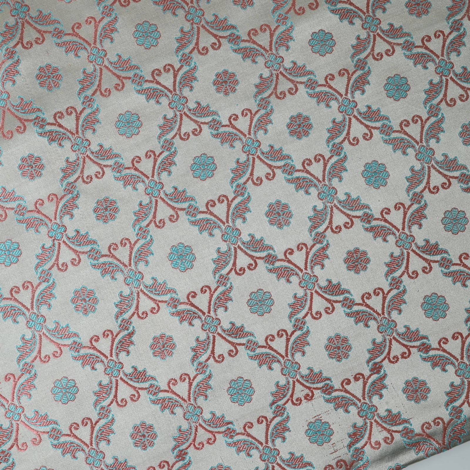 Pure Silver Raw Silk Fabric - Sustainable For Fashion ( 5 Meter )
