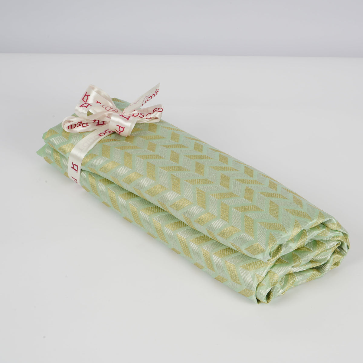 Pure Green Silk Fabric