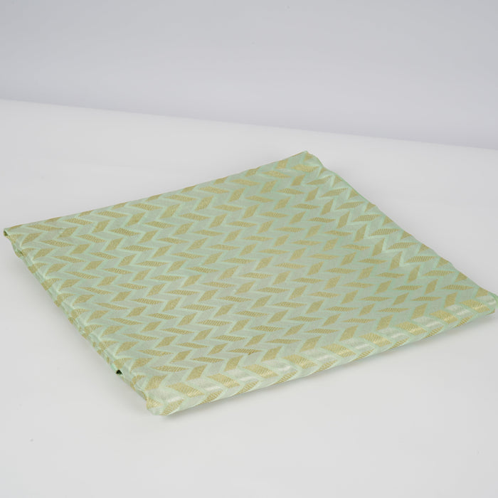 Pure Green Silk Fabric