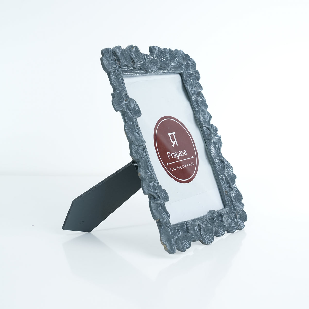 Resin Rectangle Grey Photo Frame