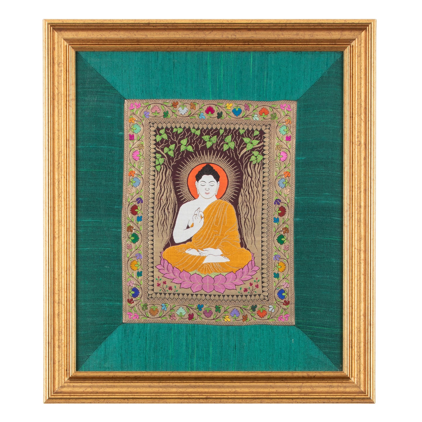 Silk Buddha Tapestry