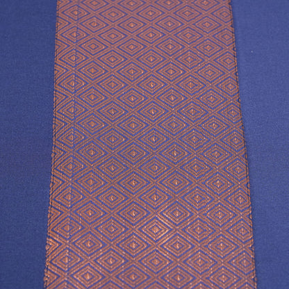 Handcrafted Silk Table Runner Navy Blue - Elegant Dining & Festive Décor