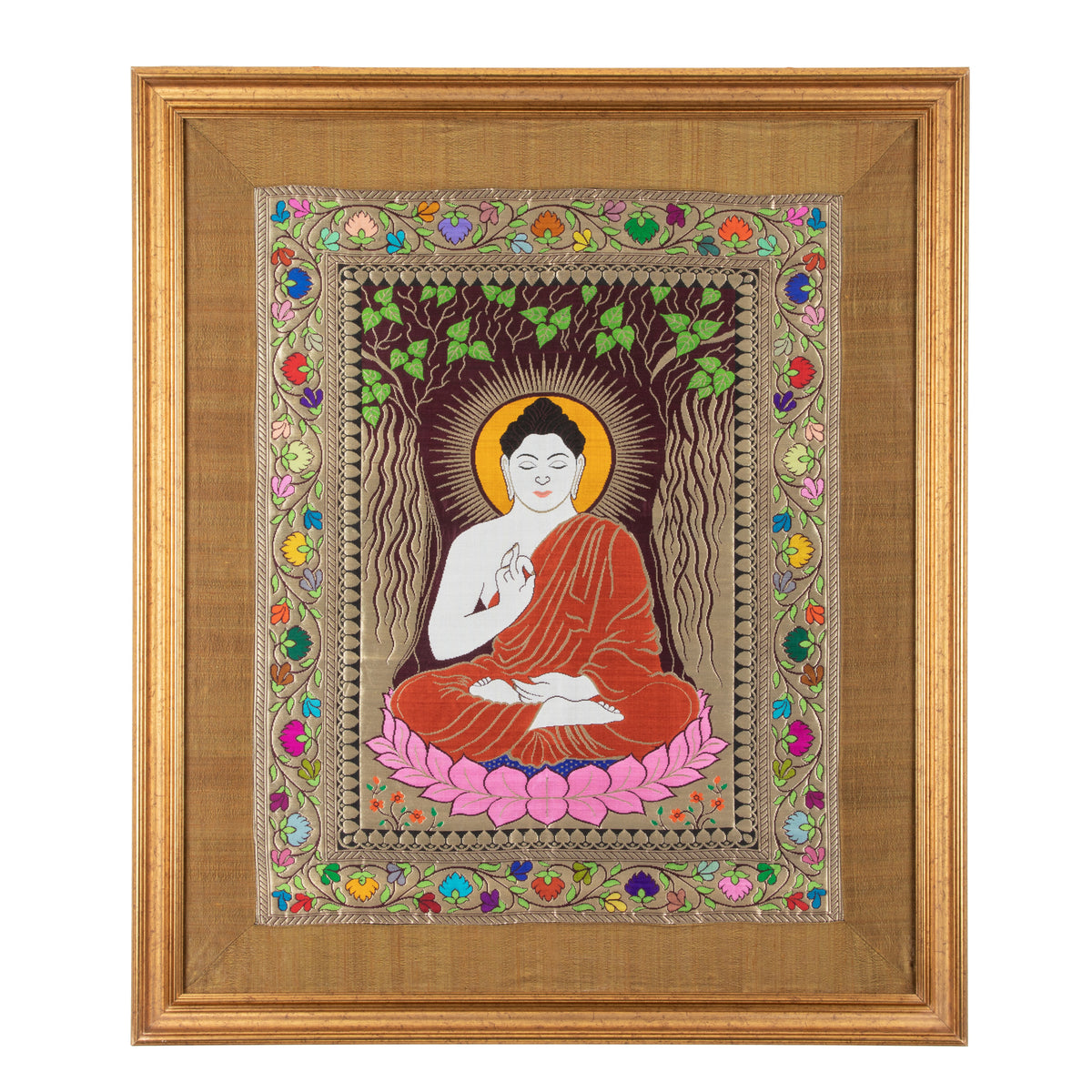 Big Buddha Silk Tapestry