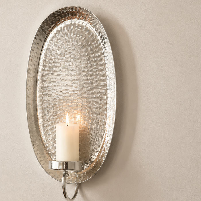 SILVER WALL PIECE