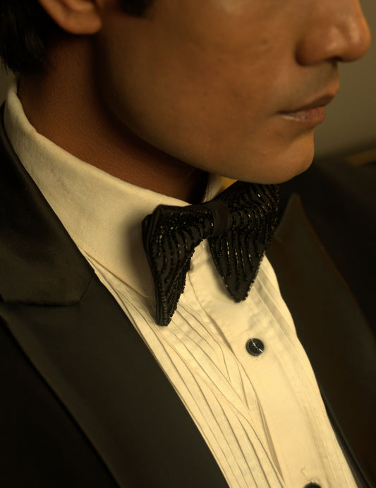 BLACK BOW FOR MEN