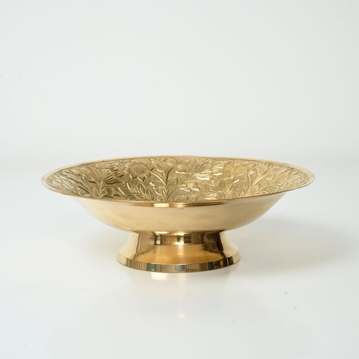 Handcrafted Classic Vintage Brass Bowl –  Decorative & Utility Bowl