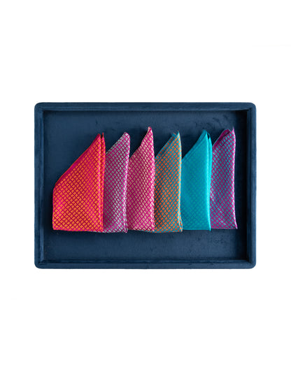 Men pocket square set 