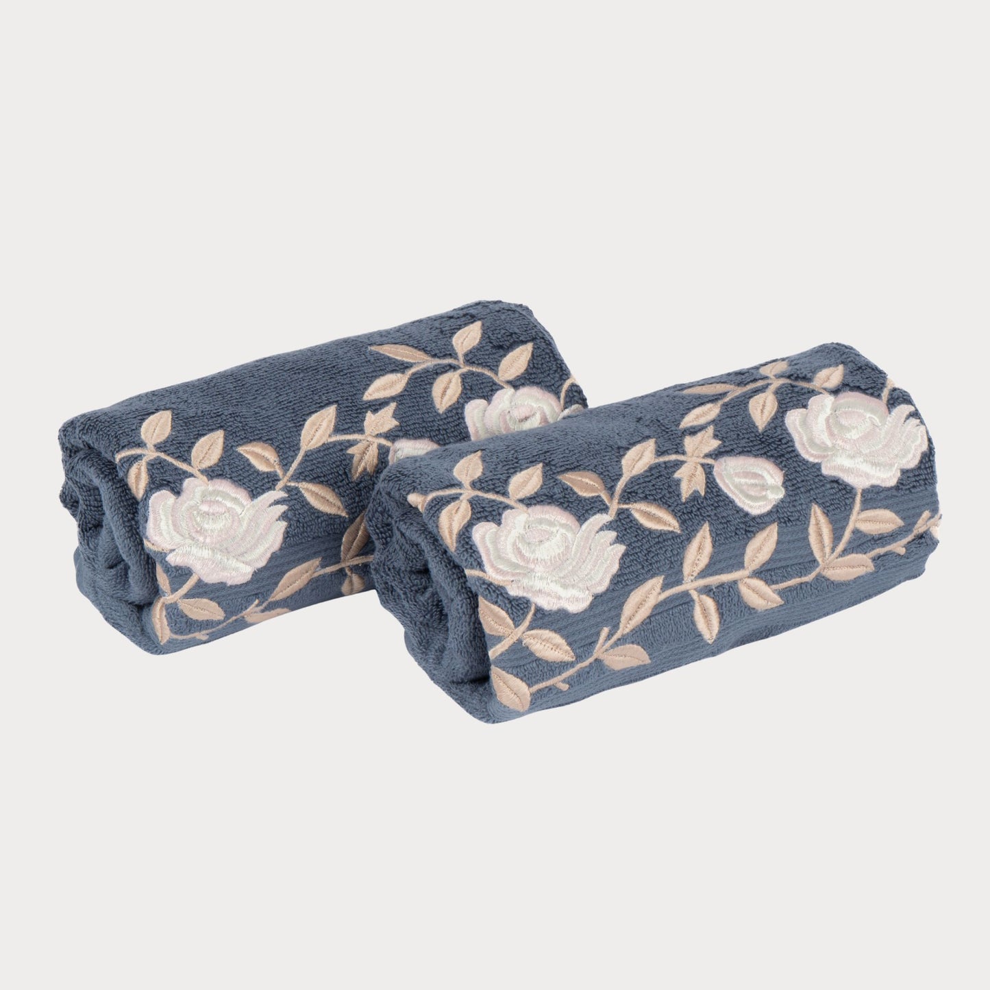 BATH TOWEL SET OF 2 | ROSE DESIGN