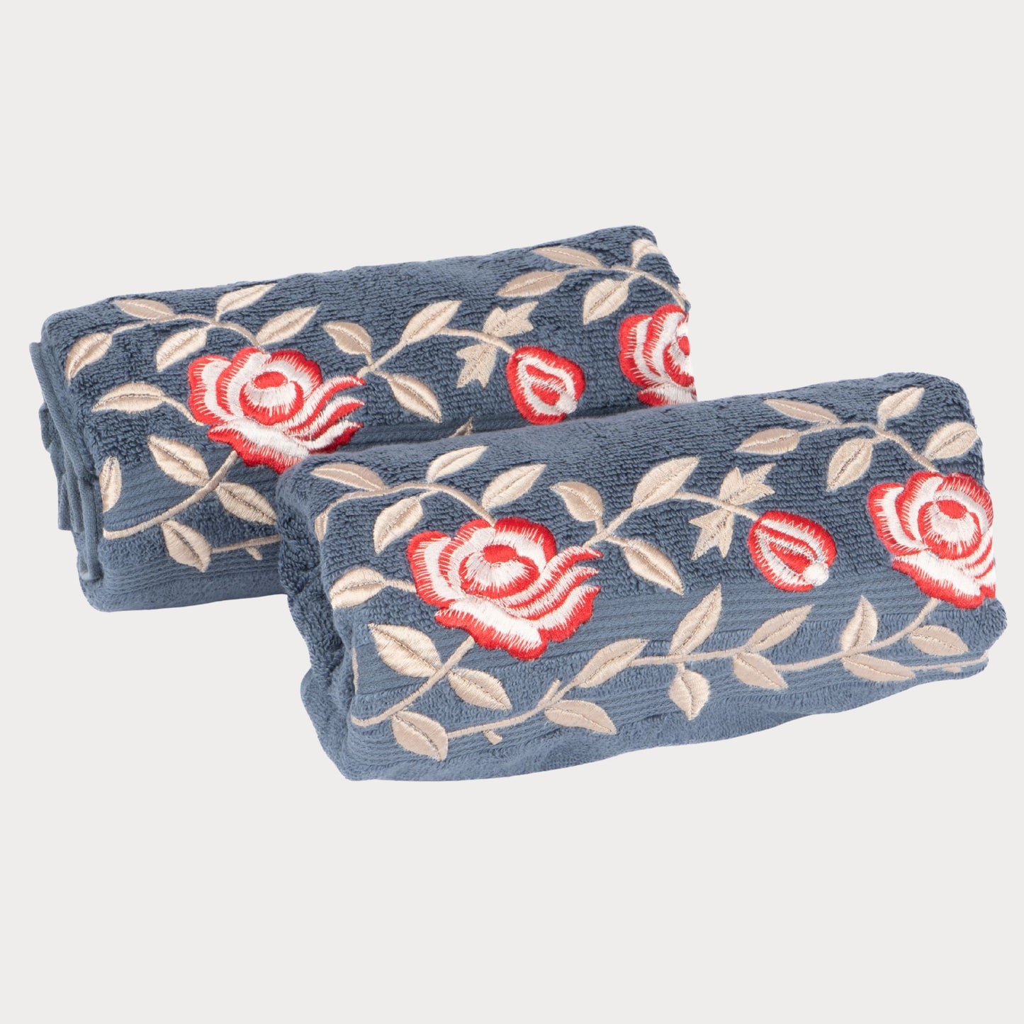 BATH TOWEL SET OF 2 | ROSE DESIGN
