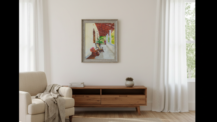 Goan Painting Framed Wall Art