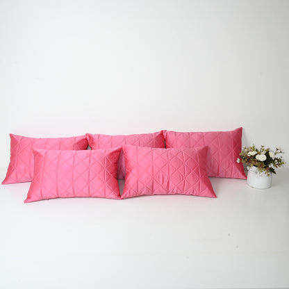 Pink cushion cover