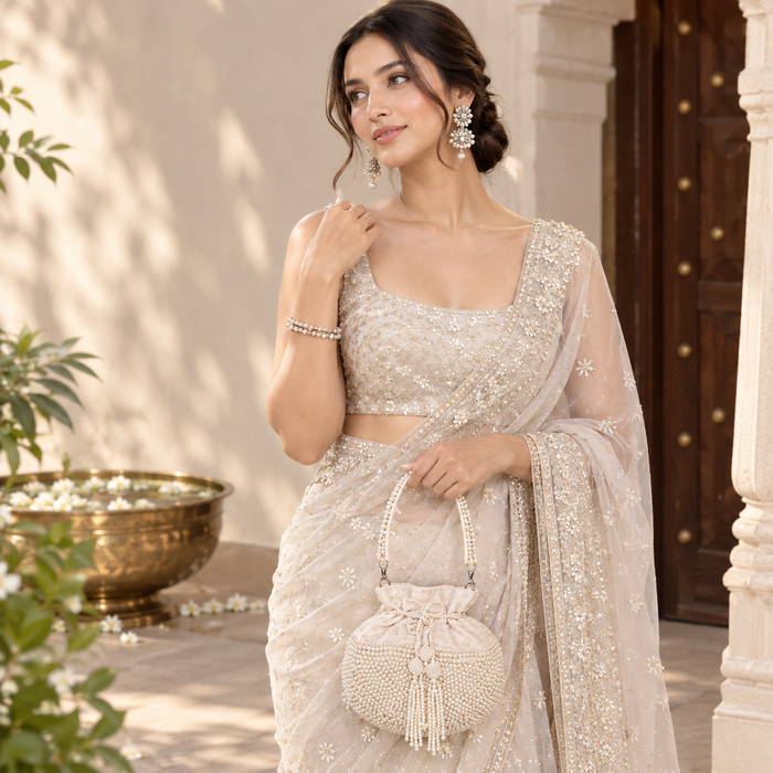 Pearl Shine Potli Bag