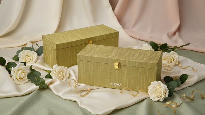 Gift Box - Pista Green - Set of 2