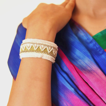 SILK STOLE - RAINBOW