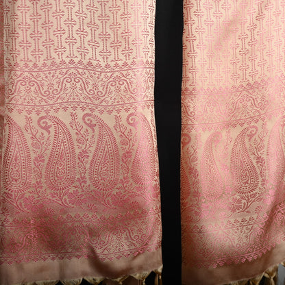 SILK STOLE - PEACH MIST ELEGANCE OCTAVIA DESIGN