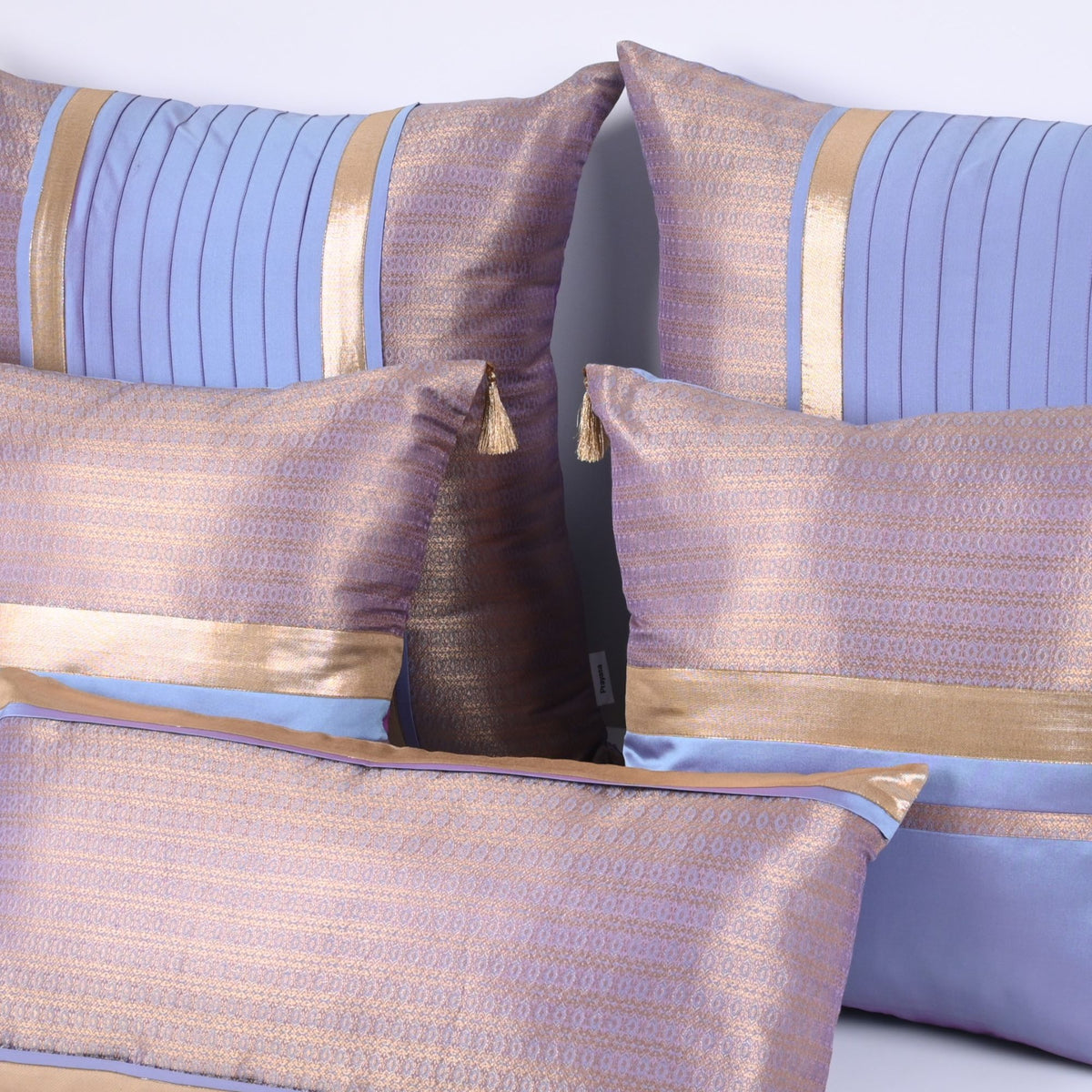 Austin Lake & Sky Silk Bedset Cusion Covers