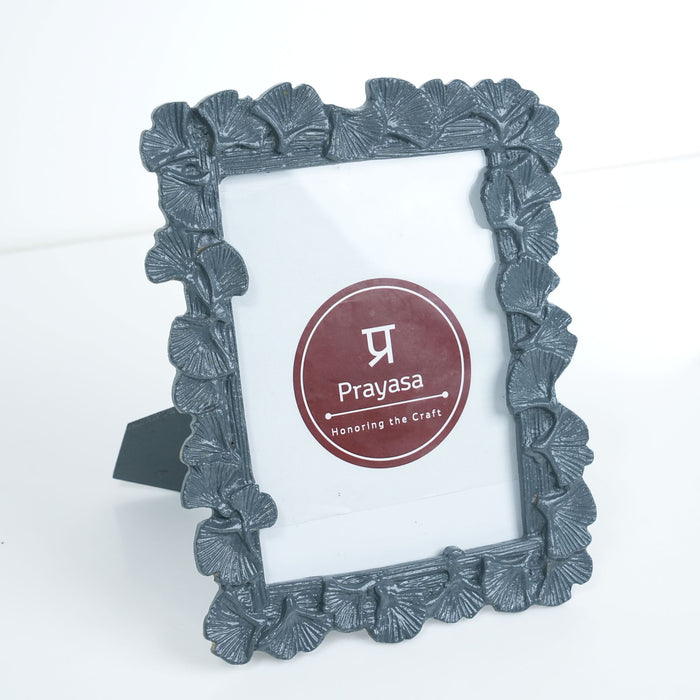 Resin Rectangle Grey Photo Frame